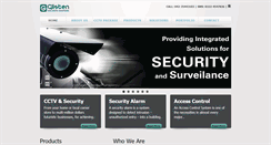 Desktop Screenshot of glistensecurity.com